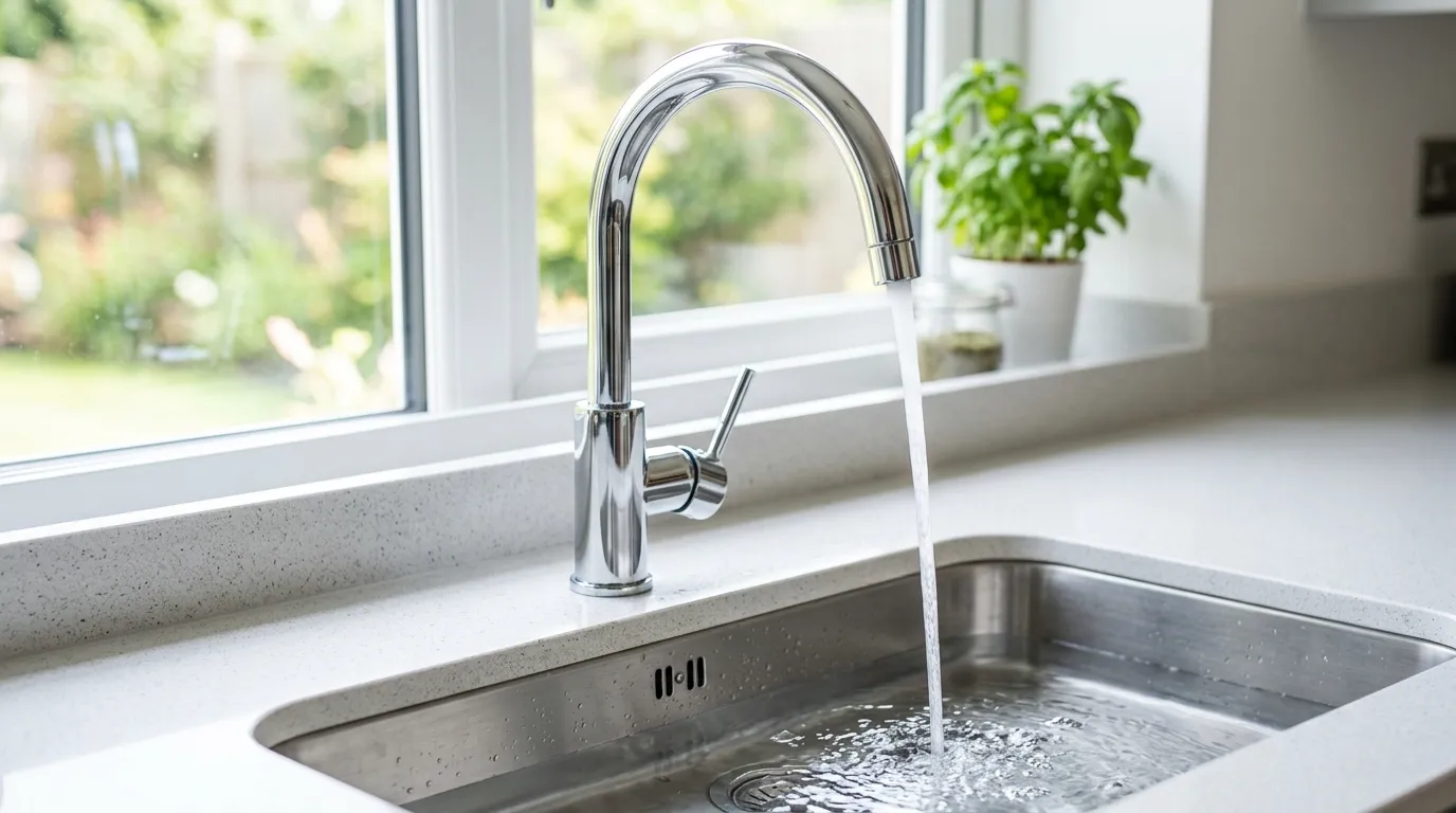 Local Plumbing Master Pros same day plumber fixing a faucet in Indian River, MI